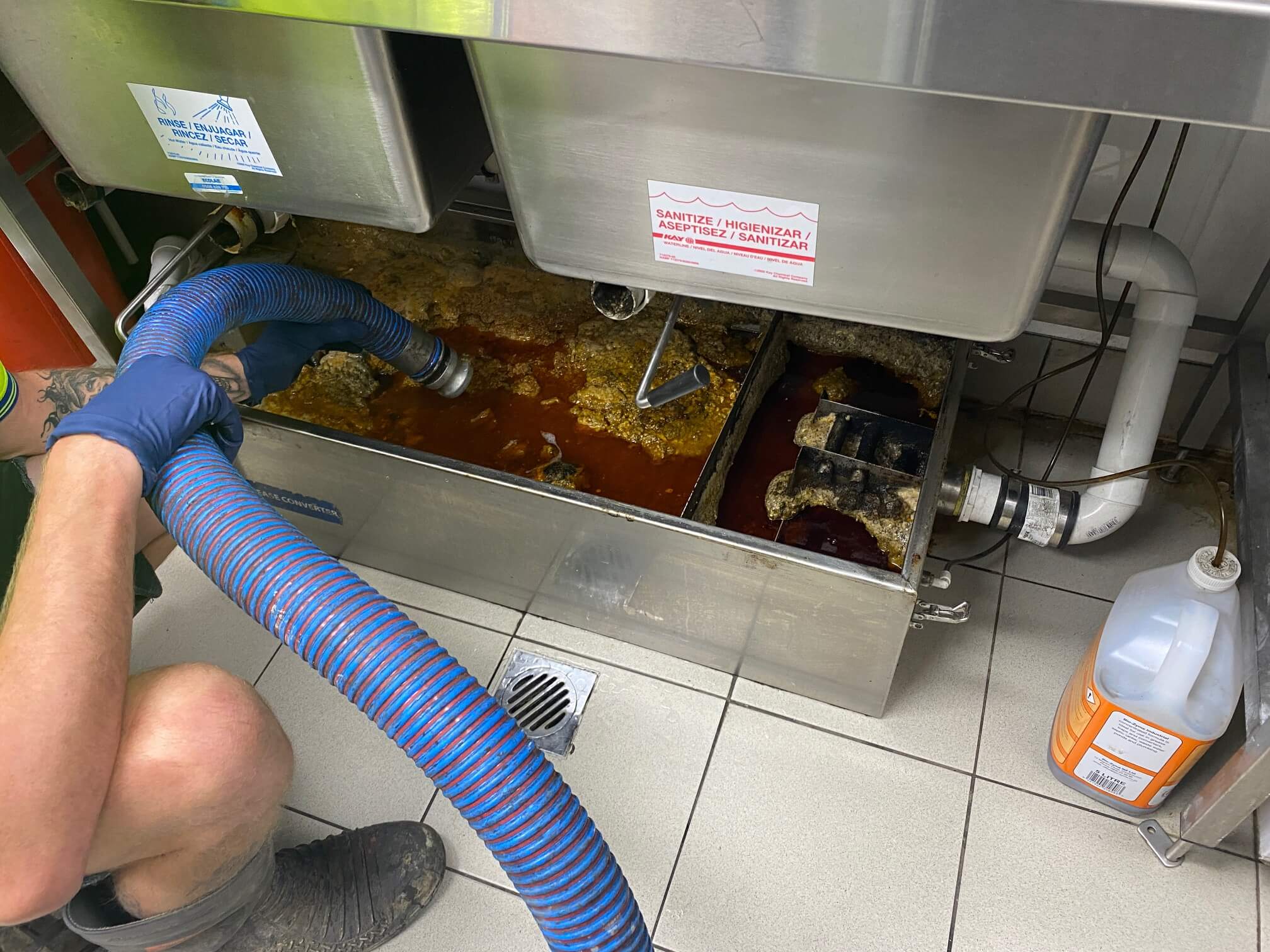 Grease Trap Cleaning in Rogers
